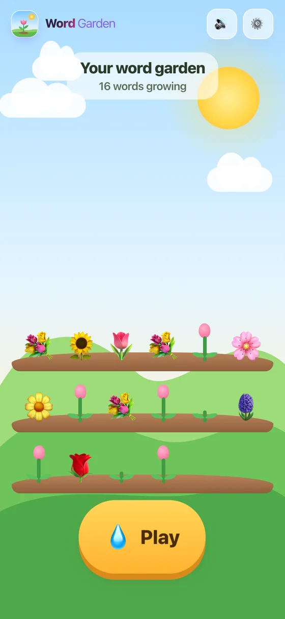 Word Garden screenshot